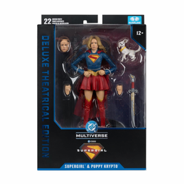 Supergirl & Puppy Crypto -Theatrical Edition- (DC Multiverse, McFarlane) SEALED - Bitz & Buttons