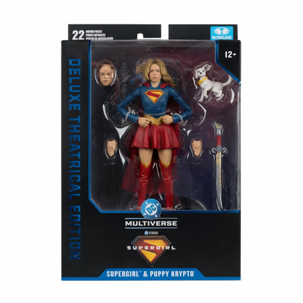 Supergirl & Puppy Crypto -Theatrical Edition- (DC Multiverse, McFarlane) SEALED - Bitz & Buttons