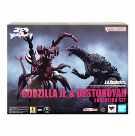 Godzilla Jr. & Destoroyah Evolution Set (Bandai SH MonsterArts, Godzilla)