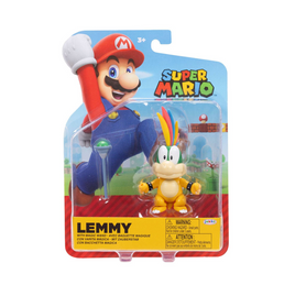 Lemmy With Magic Wand 4in (Super Mario, Jakks Pacific) **SEALED**