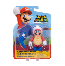 Boomerang Mario With Boomerang 4in (Super Mario, Jakks Pacific) **SEALED**