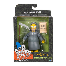 Homer Grim Reaper 5" Deluxe Figure (The Simpsons, Jakks Pacific) *SEALED*