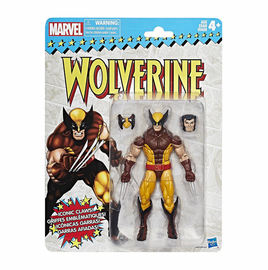 Wolverine Brown Suit Retro Card (Marvel Legends Retro, Hasbro) *SEALED*