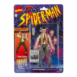 J Jonah Jameson Retro Card (Marvel Legends Retro, Hasbro) SEALED