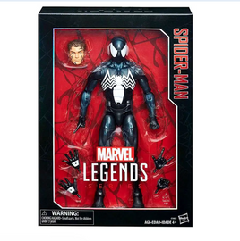 Symbiote Spider-Man 12"DELUXE (Marvel Legends, Hasbro) SEALED - Bitz & Buttons