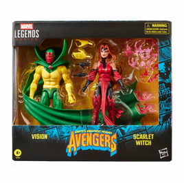 Vision & Scarlet Witch Two-Pack Avengers (Marvel Legends, Hasbro) **SEALED**