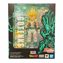 Super Saiyan Gotenks SDCC EXCLUSIVE (Bandai SH FIguarts, Dragon Ball Z) *SEALED*