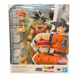Son Goku & Son Gohan -& Kintoun- (Bandai SH FIguarts, Dragon Ball Z) *SEALED*