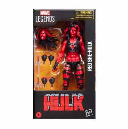 Red She-Hulk (Marvel Legends. Hasbro) SEALED - Bitz & Buttons