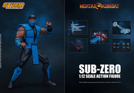 Sub-Zero 1/12 Scale Action Figure (Mortal Kombat, Storm Collectibles)