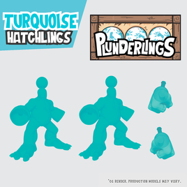 Turquoise Hatchlings (Plunderlings, Lone Coconut)