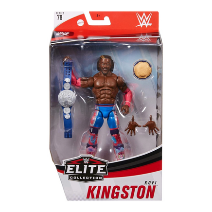 Kofi Kingston Series 78 (WWE Elite, Mattel) - Bitz & Buttons