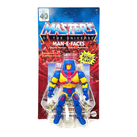 Man-E-Faces 40th (MOTU Origins, Mattel) SEALED - Bitz & Buttons