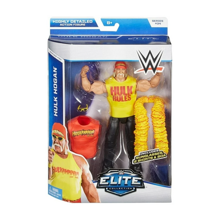 Hulk Hogan Raw (WWE Elite, Mattel) SEALED - Bitz & Buttons
