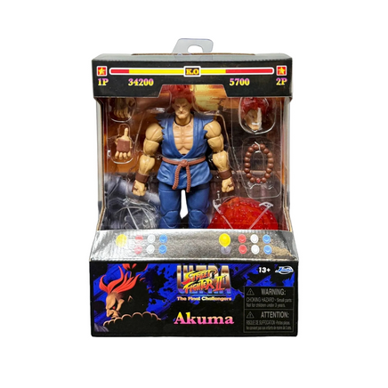Akuma (Street Fighter II, Jada Toys) - Bitz & Buttons