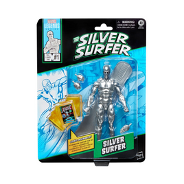 Silver Surfer Retro Card (Marvel Legends, Hasbro) SEALED