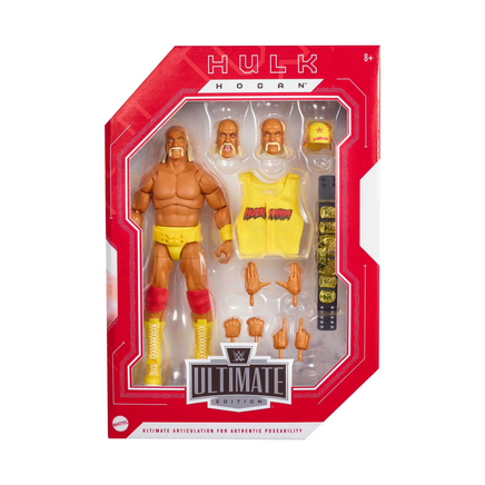 Hulk Hogan with Winged Eagle (WWE Ultimate Elite, Mattel) NEW - Bitz & Buttons