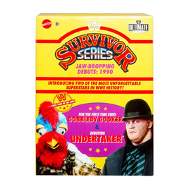 Survivor Series Debut Undertaker & Gooker (WWE Ultimate Elite, Mattel) SEALED - Bitz & Buttons
