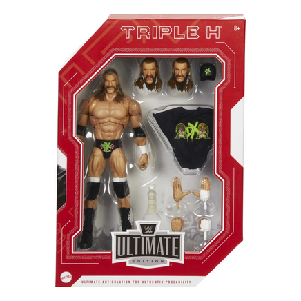 Triple H DX HDM52 (WWE Ultimate Elite, Mattel) NEW - Bitz & Buttons