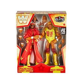 Mega Powers Hulk Hogan & Macho Man HMC53 (WWE Elite, Mattel) NEW - Bitz & Buttons