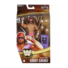 Macho Man Randy Savage Legends (WWE Elite, Mattel) NEW - Bitz & Buttons