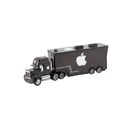 Black Apple Hauler (Pixar Cars, 3rd Party) NEW - Bitz & Buttons