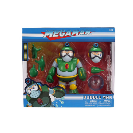 Bubble Man Deluxe 1/12 Scale (Jada Toys, Mega Man) - Bitz & Buttons