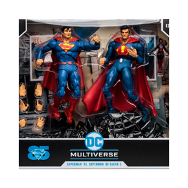 Superman vs Superman of Earth-3 (McFarlane, DC Comics Multiverse)
