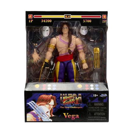 Vega (Street Fighter II, Jada Toys) SEALED - Bitz & Buttons