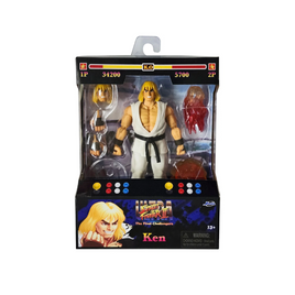 Ken Masters White Gear (Ultra Street Fighter II, Jada Toys) - Bitz & Buttons