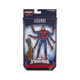 Doppelganger Spider Man BAF Molten Man  (Marvel Legends, Hasbro)