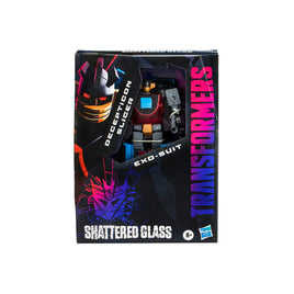 Shattered Glass Decepticon Slicer with Exo-Suit (Transformers Generations, Hasbro) - Bitz & Buttons