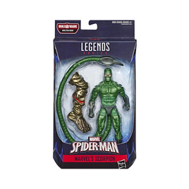 Scorpion BAF Molten Man  (Marvel Legends, Hasbro)