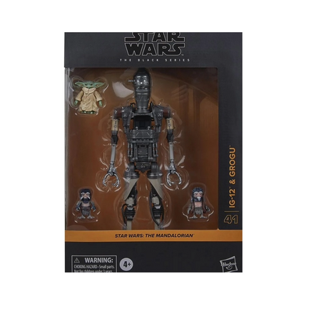 IG-12 & Grogu Deluxe (Star Wars Black Series, Hasbro) - Bitz & Buttons