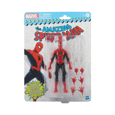 Amazing Spider-Man (Marvel Legends Retro, Hasbro) - Bitz & Buttons
