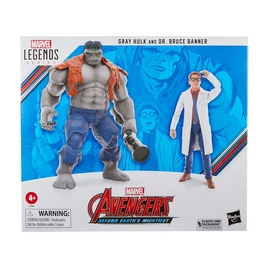 Gray Hulk & Dr. Bruce Banner 2 Pack (Marvel Legends, Hasbro) - Bitz & Buttons