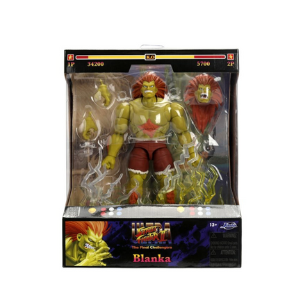 Blanka Deluxe (Street Fighter II, Jada Toys) SEALED - Bitz & Buttons