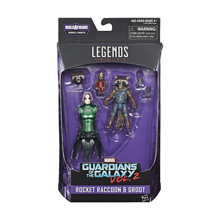 Rocket Raccoon & Groot BAF Mantis (Marvel Legends, Hasbro) SEALED - Bitz & Buttons