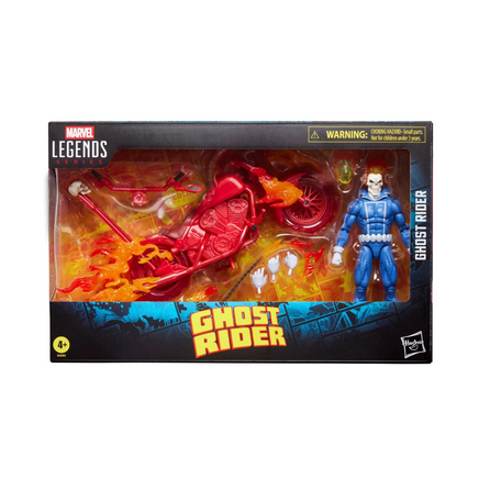 Johnny Blaze with Motorcycle (Marvel Legends, Hasbro) **SEALED** - Bitz & Buttons