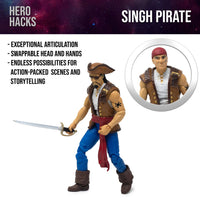 Singh Pirates 1/18th Scale (Phantom Hero Hacks, Boss Fight Studio) - Bitz & Buttons