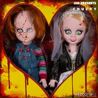 Tiffany & Chucky (LDD Living Dead Dolls, Mezco) - Bitz & Buttons