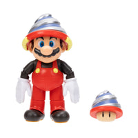 Drill Mario 4in (Super Mario, Jakks Pacific) **SEALED**
