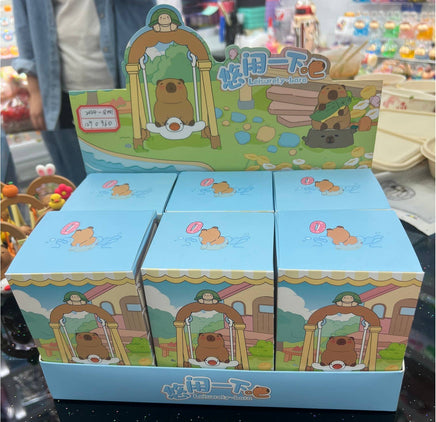Capybara Swing Figurine (BCMini, Blind Box) - Bitz & Buttons