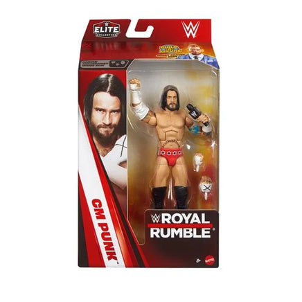 CM Punk 2010 (WWE Elite Royal Rumble, Mattel) SEALED - Bitz & Buttons