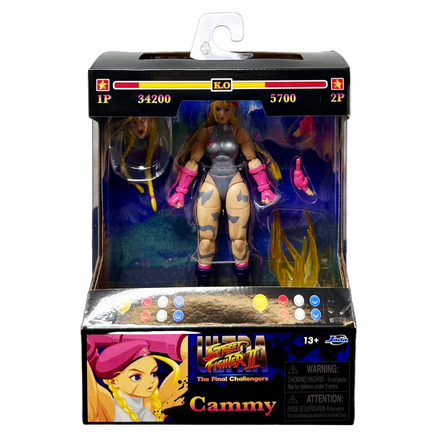Cammy Player 2 (Street Fighter II, Jada Toys) EXCLUSIVE - Bitz & Buttons