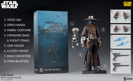 Cad Bane mit Todo im Maßstab 1/6 (Sideshow, Star Wars)