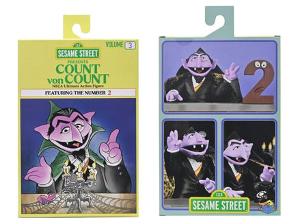 Count Von Count Ultimate (Sesame Street, NECA) - Bitz & Buttons