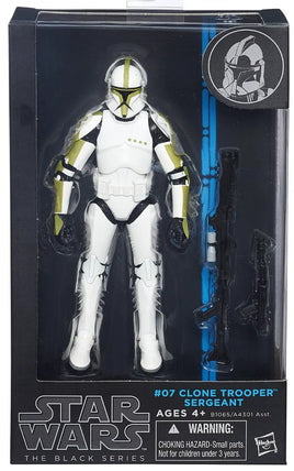 Clone Trooper Sergeant #7 (Star Wars, Black Series Blue Box) - Bitz & Buttons