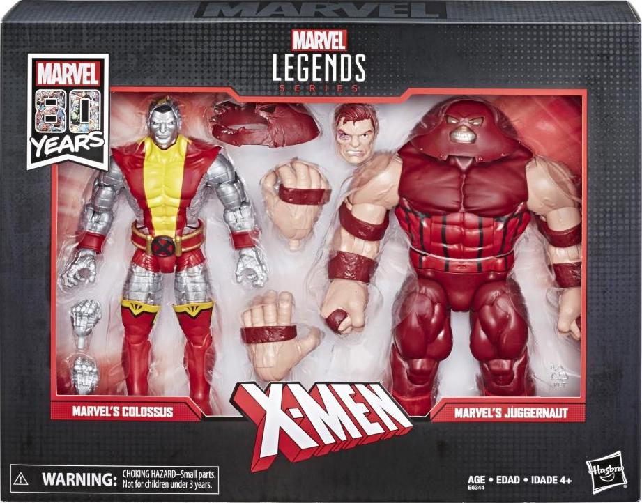 Colossus & Juggernaut 80 Yers (Marvel Legends, Hasbro)| Bitz & Buttons