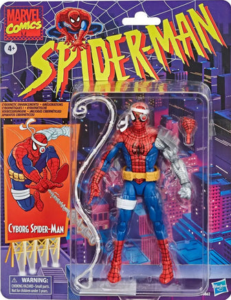 Cyborg Spider-Man  (Marvel Legends Retro, Hasbro) - Bitz & Buttons